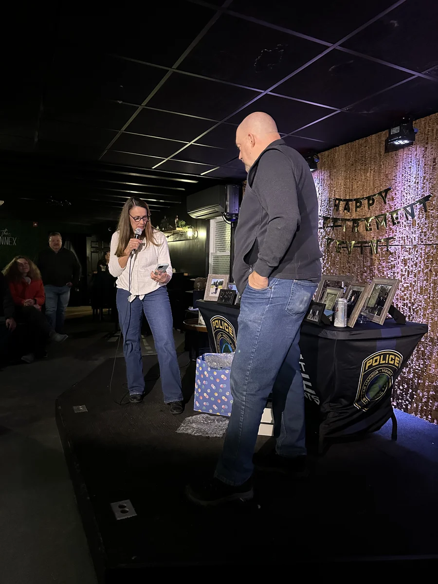 Lieutenant Kevin Edgecomb retirement